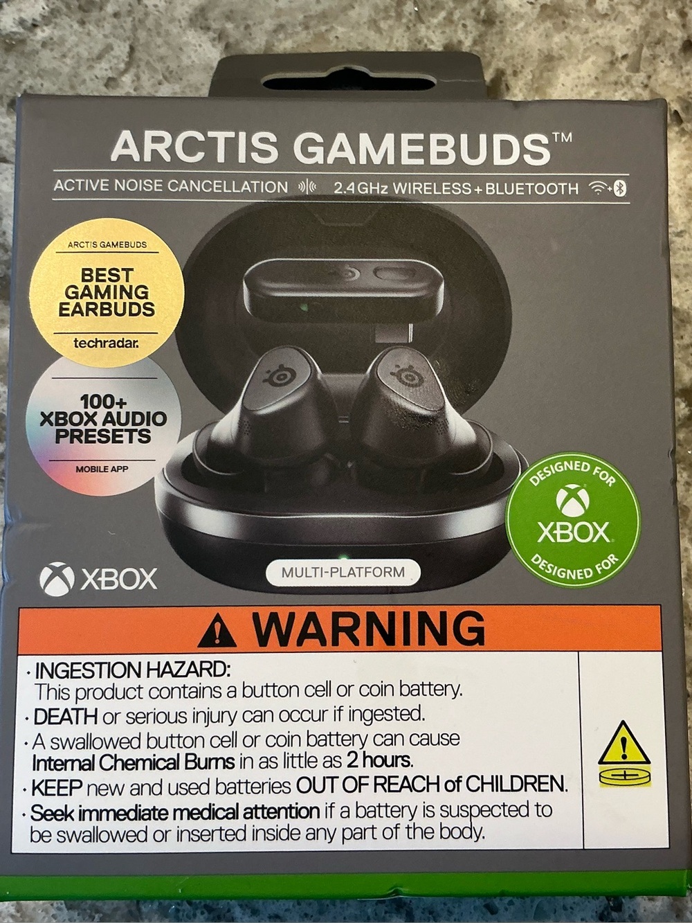 Arctis GameBuds True Wireless Gaming Earbuds - Black excellent condition